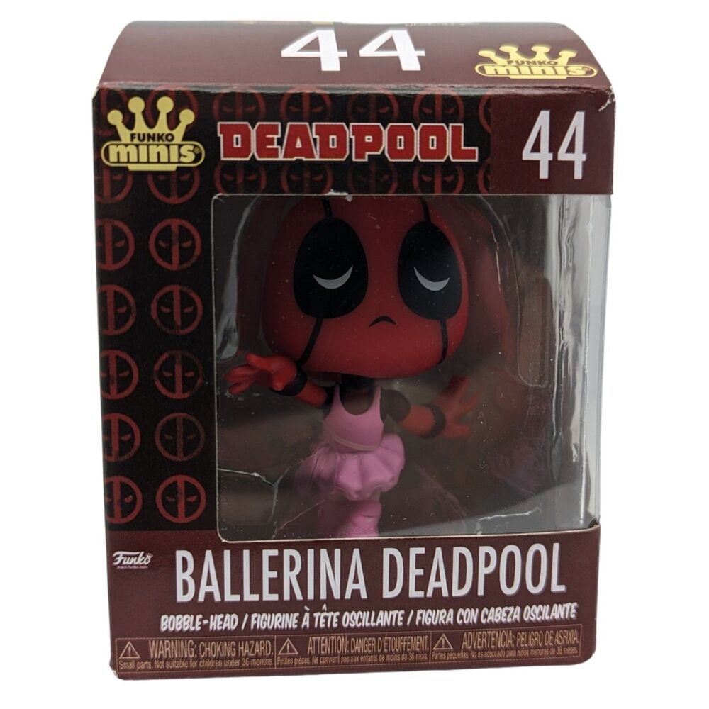 Deadpool Ballerina Funko Mystery Mini 30 years Figure